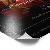 チョコレートラボミックスドッグ映画ポスター フォトプリント (角)