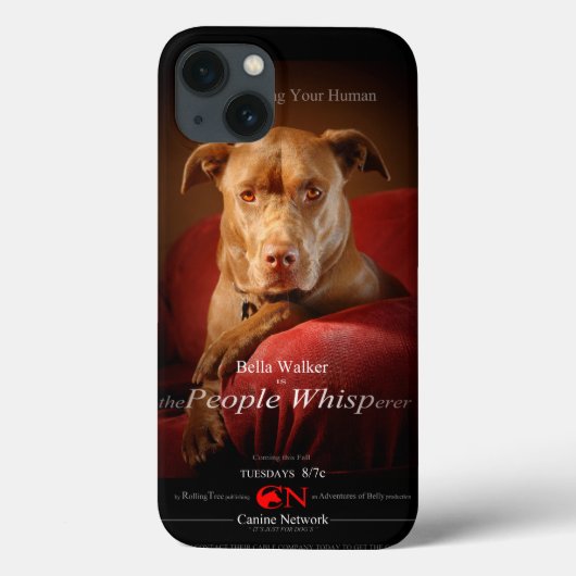チョコレートラボミックスドッグ映画ポスター Case-Mate iPhoneケース (裏面)