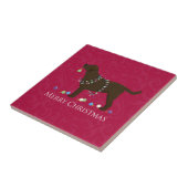 チョコレートラボメリークリスマスデザイン タイル (側面)