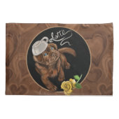 チョコレートラボラテ 枕カバー (裏面)