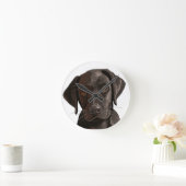 チョコレートラボ時計 ラウンド壁時計 (ホーム)