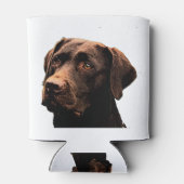 チョコレートラボ顔 缶クーラー (裏面)