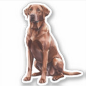 チョコレートラボ シール (正面)