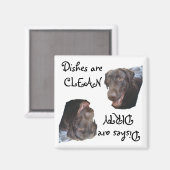 チョコレートラボ マグネット (正面/裏面)