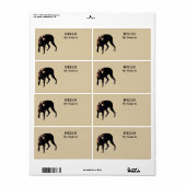 チョコレートラボ ラベル (フルシート)