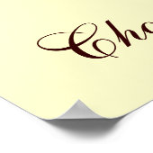 チョコレートランナーダックファミリー ポスター (角)