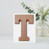 チョコレートレターt ポストカード (スタンド正面)