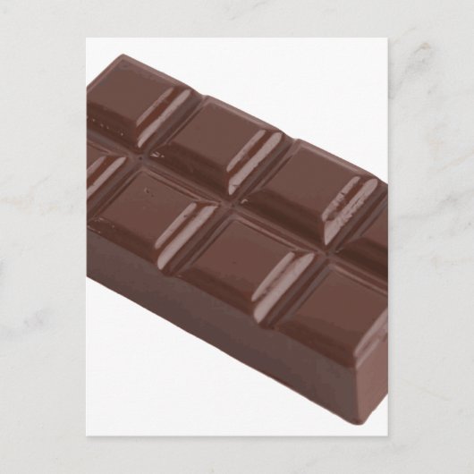 チョコレートレンガ.png ポストカード (正面)