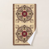 チョコレートワイン バスタオルセット (ハンドタオル)