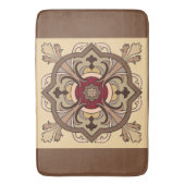 チョコレートワイン バスマット (正面縦)