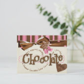 チョコレート中毒 ポストカード (スタンド正面)