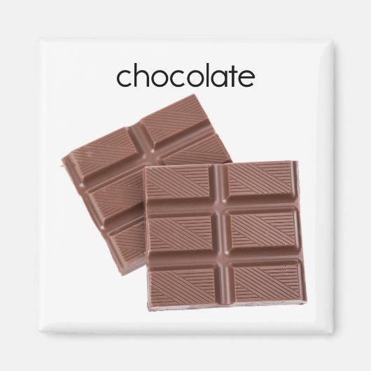チョコレート冷蔵庫磁石 マグネット (正面)
