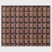チョコレート包装紙 ラッピングペーパー (フラット)
