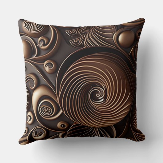 チョコレート化粧枕 クッション (裏面)