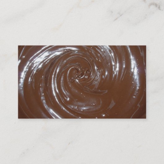 チョコレート名刺 名刺 (正面)