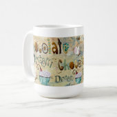 チョコレート夢 コーヒーマグカップ (正面左)