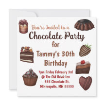 チョコレート好きのパーティー