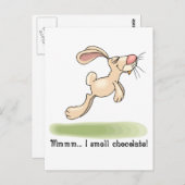 チョコレート好き ポストカード (正面/裏面)