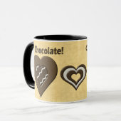 チョコレート好き マグカップ (正面左)