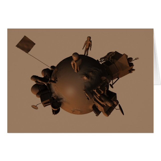 チョコレート宇宙4カード (正面横)