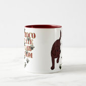 チョコレート実験室のお母さん ツートーンマグカップ (中央)