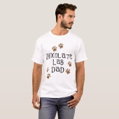 チョコレート実験室のパパ Tシャツ (正面フル)