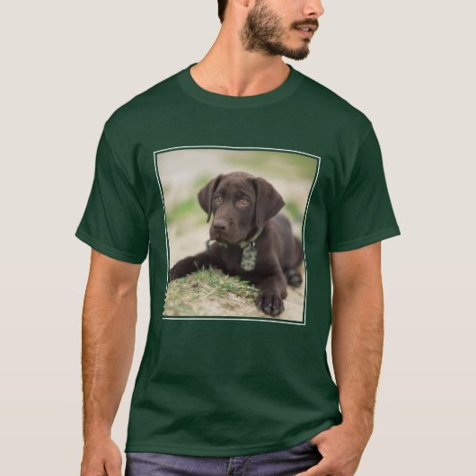 チョコレート実験室の子犬 Tシャツ (正面)