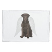 チョコレート実験室は天使の枕カバーです 枕カバー (裏面)