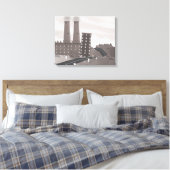 チョコレート工場 キャンバスプリント (インサイチュ (寝室))