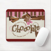 チョコレート常習 マウスパッド (マウス)