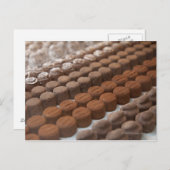 チョコレート店の陳列 ポストカード (正面/裏面)