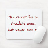 チョコレート恋人のマウスパッド マウスパッド (マウス)