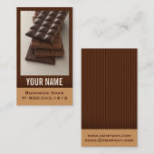 チョコレート恋人の名刺 名刺 (正面/裏面)