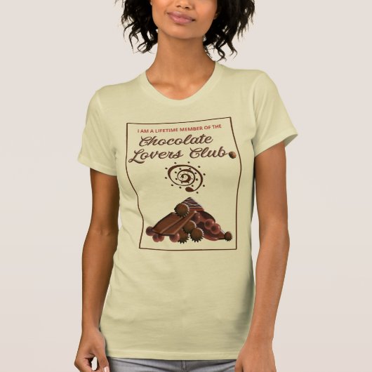 チョコレート恋人クラブTシャツ Tシャツ (正面)
