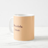 チョコレート恋人モカマグ コーヒーマグカップ (正面左)