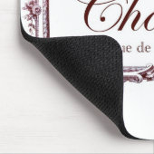 チョコレート恋人…. このヴィンテージのフランス人の芸術を愛して下さい マウスパッド (コーナー)