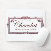 チョコレート恋人…. このヴィンテージのフランス人の芸術を愛して下さい マウスパッド (マウス)