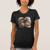 チョコレート愛好家の記念写真 Tシャツ (正面)