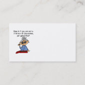 チョコレート感覚 名刺 (裏面)