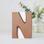 チョコレート手紙n ポストカード (スタンド正面)