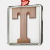 チョコレート手紙t メタルオーナメント (左)