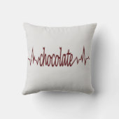 チョコレート投げ枕 クッション (裏面)