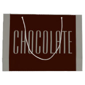 チョコレート抱き枕 ラージペーパーバッグ (裏面)