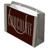 チョコレート抱き枕 ラージペーパーバッグ (裏面アングル)