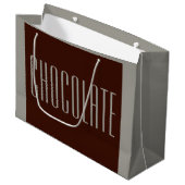 チョコレート抱き枕 ラージペーパーバッグ (正面アングル)