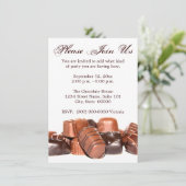 チョコレート招待状 招待状 (スタンド正面)