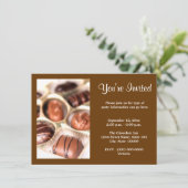 チョコレート招待状 招待状 (スタンド正面)