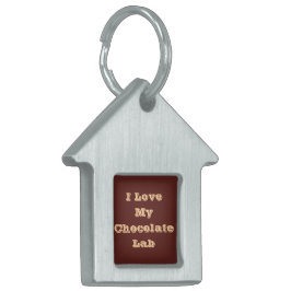 チョコレート教室が大好き ペットネームタグ