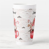 チョコレート格言マグカップ カフェラテマグ (正面)