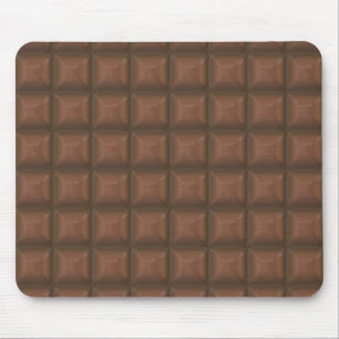 チョコレート正方形 マウスパッド